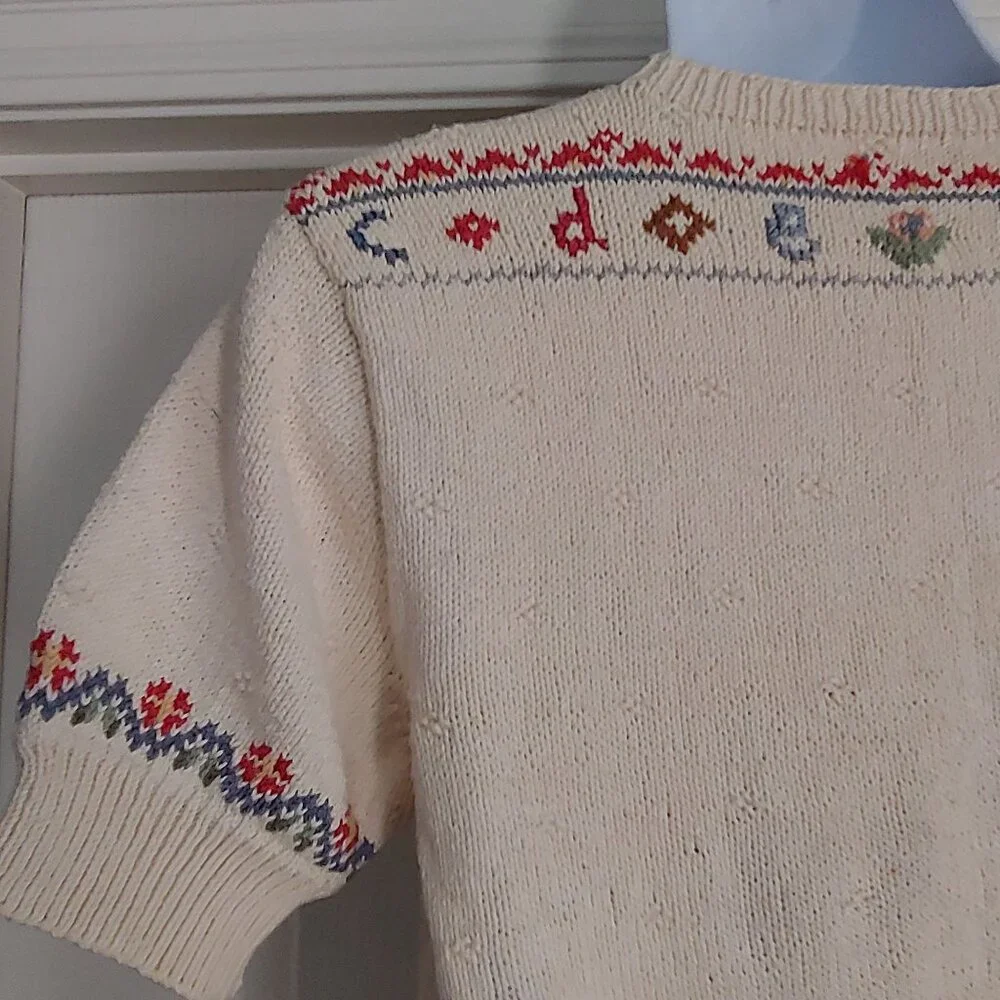 Lauren Ralph Lauren Exclusive Teacher Old Money Quiet Luxury Sweater SP Logo - Picture 13 of 16